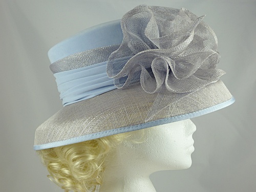 Wedding Hats 4U Jacques Vert Light Blue Wedding Hat in Blue